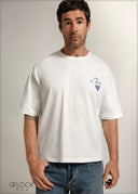 Crew Neck Graphic Tee - 090926
