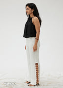 Dewdrop Linen Pant - 171026
