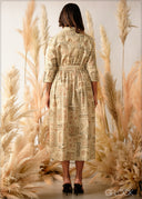 Printed Shirt Dress - 240626