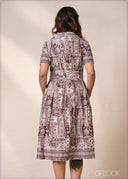Waist Tie Shirt Dress - 220826