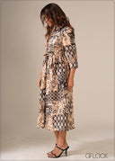 Printed Dress - 130326