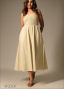 Smoking Strappy Dress - 160126