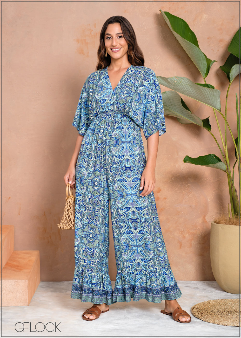 Boho Jumpsuit - 021224