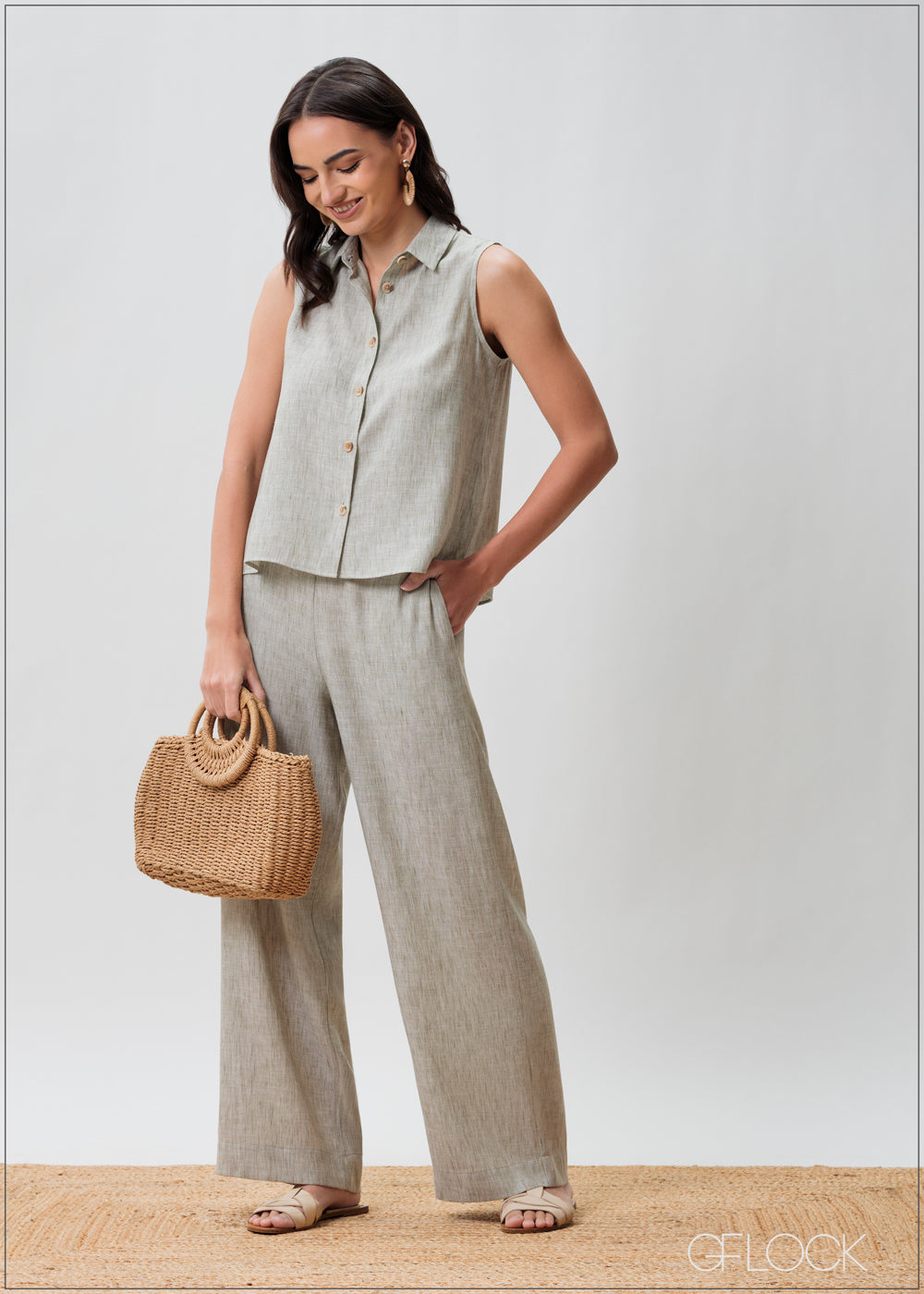 Wide Leg Pant - 070425