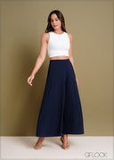 Wide Leg Elasticated Pant - 240424