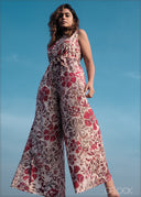 Printed Jumpsuit - 130226