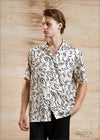 OVER SIZE SHORT SLEEVE SHIRT - - 100424