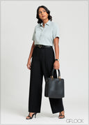 Basic Short Sleeve Shirt - 140725