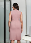 Bodycon Dress With Seam Details - 061123
