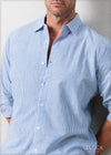 Regular Fit Men's Stripe Shirt - 110825