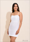 Linen Mini Dress - 070623
