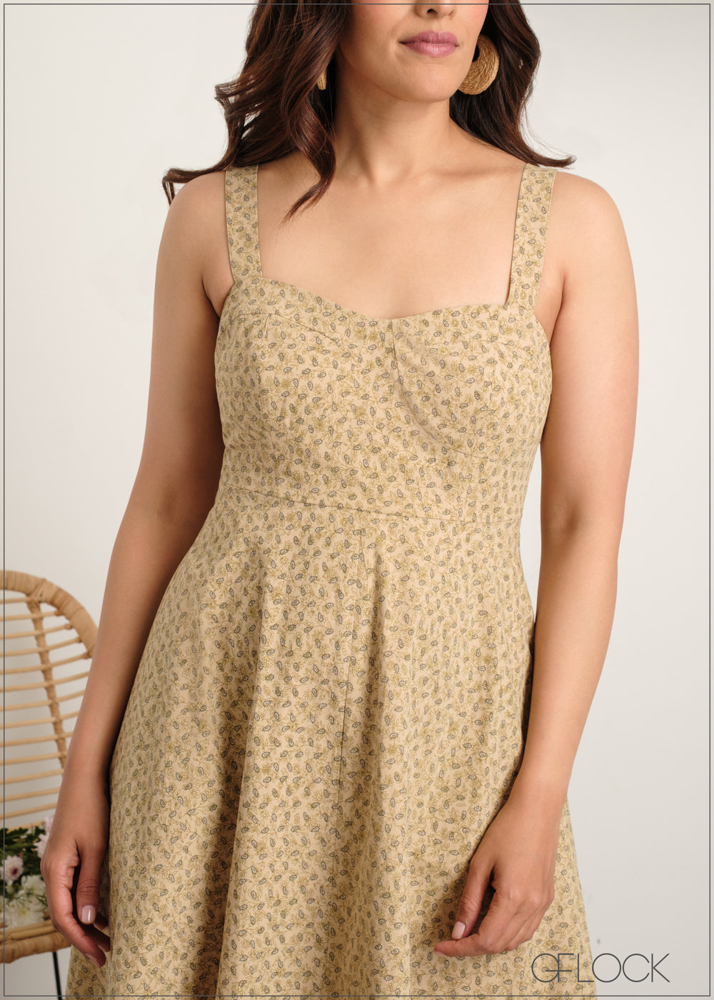 Printed Corset Dress - 060625