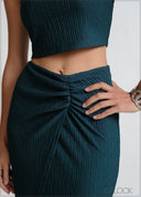 Knot Detail Maxi Skirt - 270426