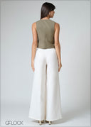 Deep Neck Waistcoat - 080626