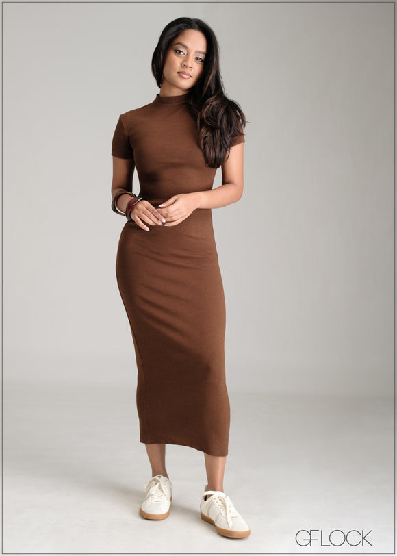 Knit Maxi Dress - 061225