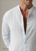 Creased-Effect Shirt - 191225M