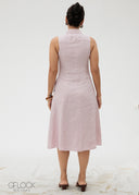 Ripple Linen Dress - 171026