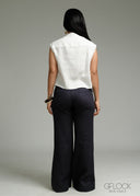 Laceback Linen Pant - 271026