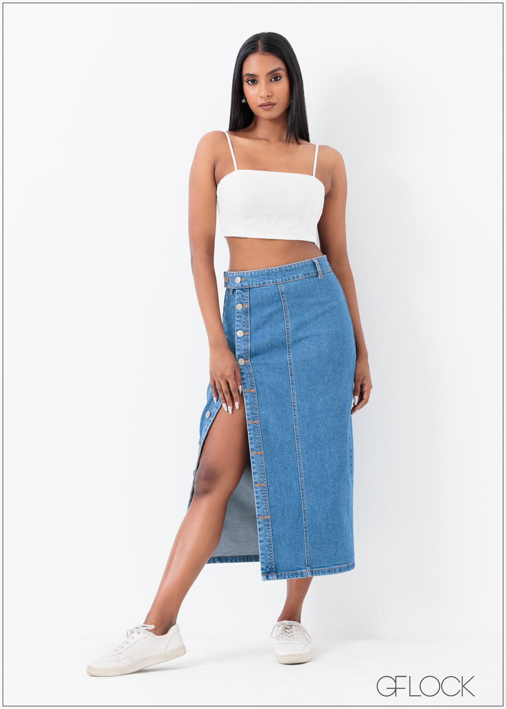 Denim Skirt - 090425