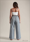 Linen Drawstring Pant - 250825