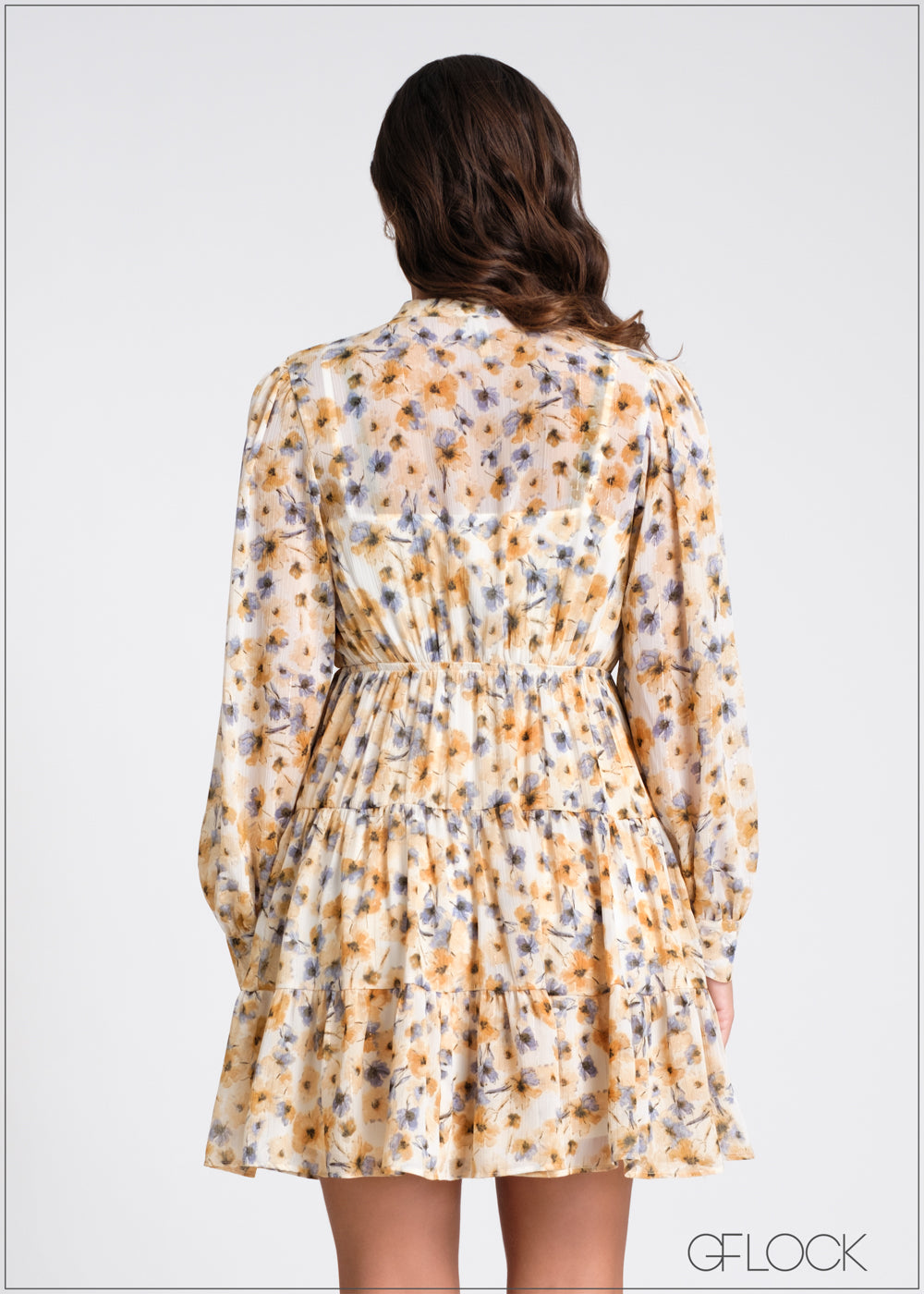 Floral Mini Dress - 170125