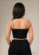 Tube Top With Straps - 100925