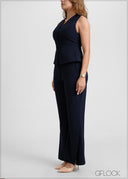 V-Neck Sleeveless Top - 051026