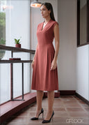 Midi Sleeveless Dress - 070826