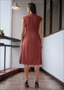 Midi Sleeveless Dress - 070826