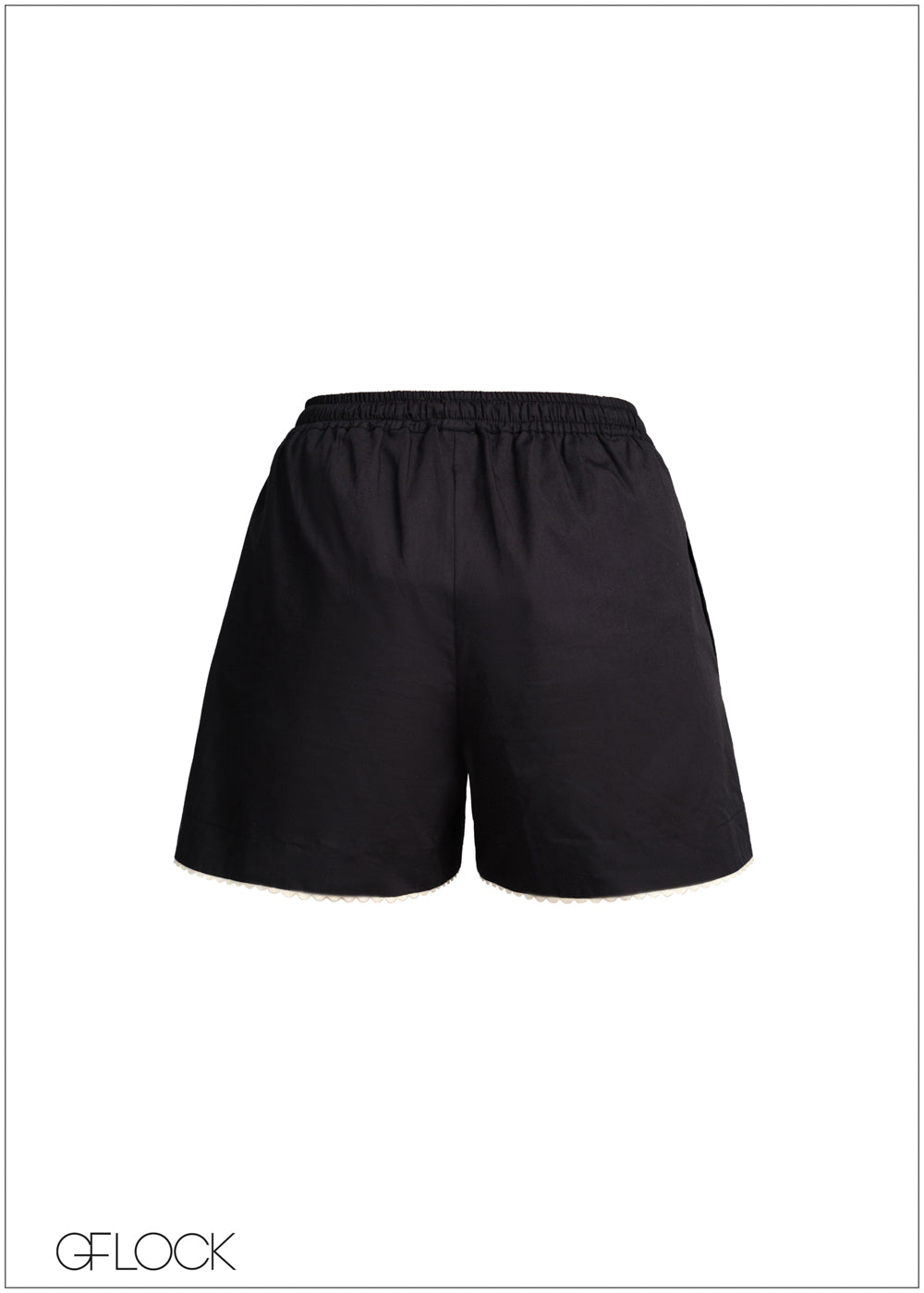 Mid Waist Elasticated Shorts - 231225