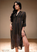 Embroidered Kurta Top - 100425I