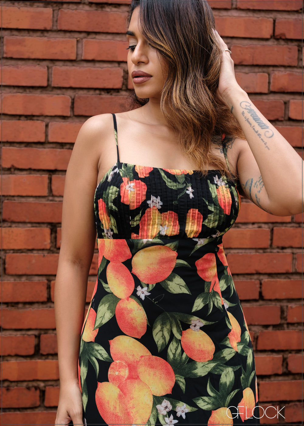 Pintuck Detailed Dress - 101125