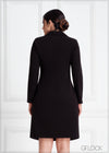 Long Sleeve Blazer Dress - 050523