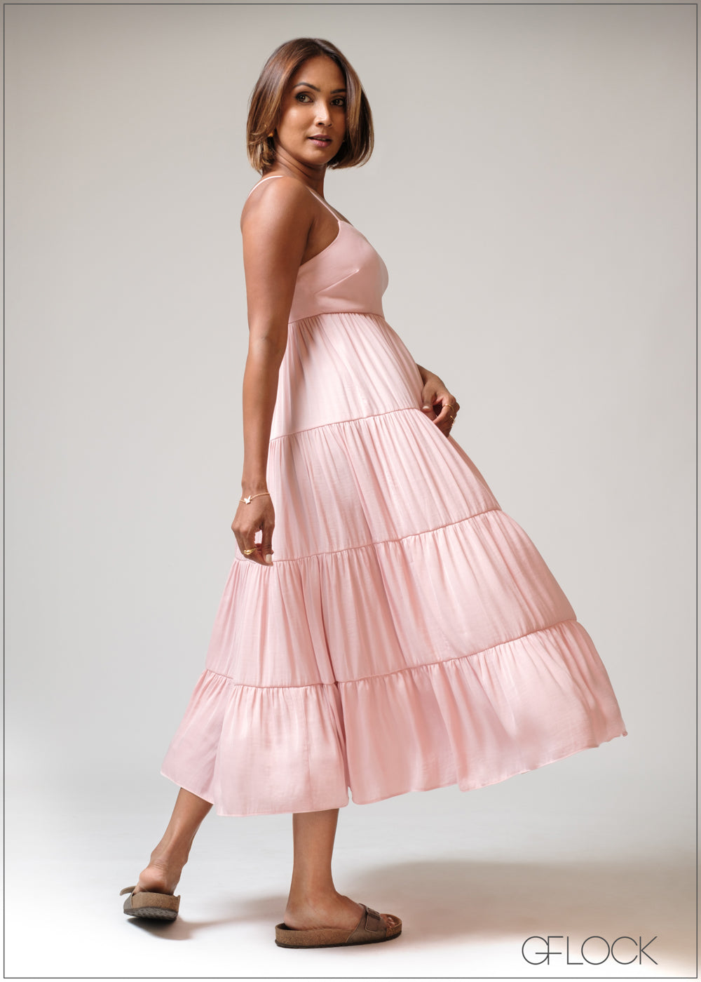Tiered Midi Dress - 230625
