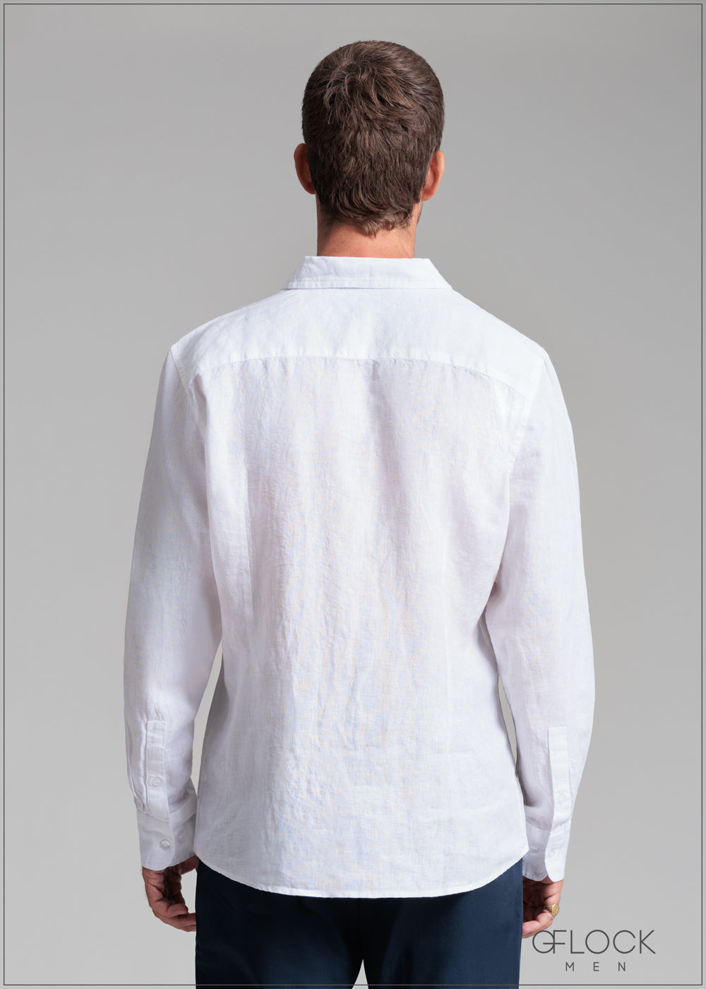 Linen Long Sleeve Shirt - 140525L