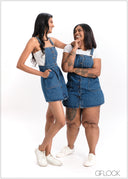 Mid Wash Pinafore - 030323