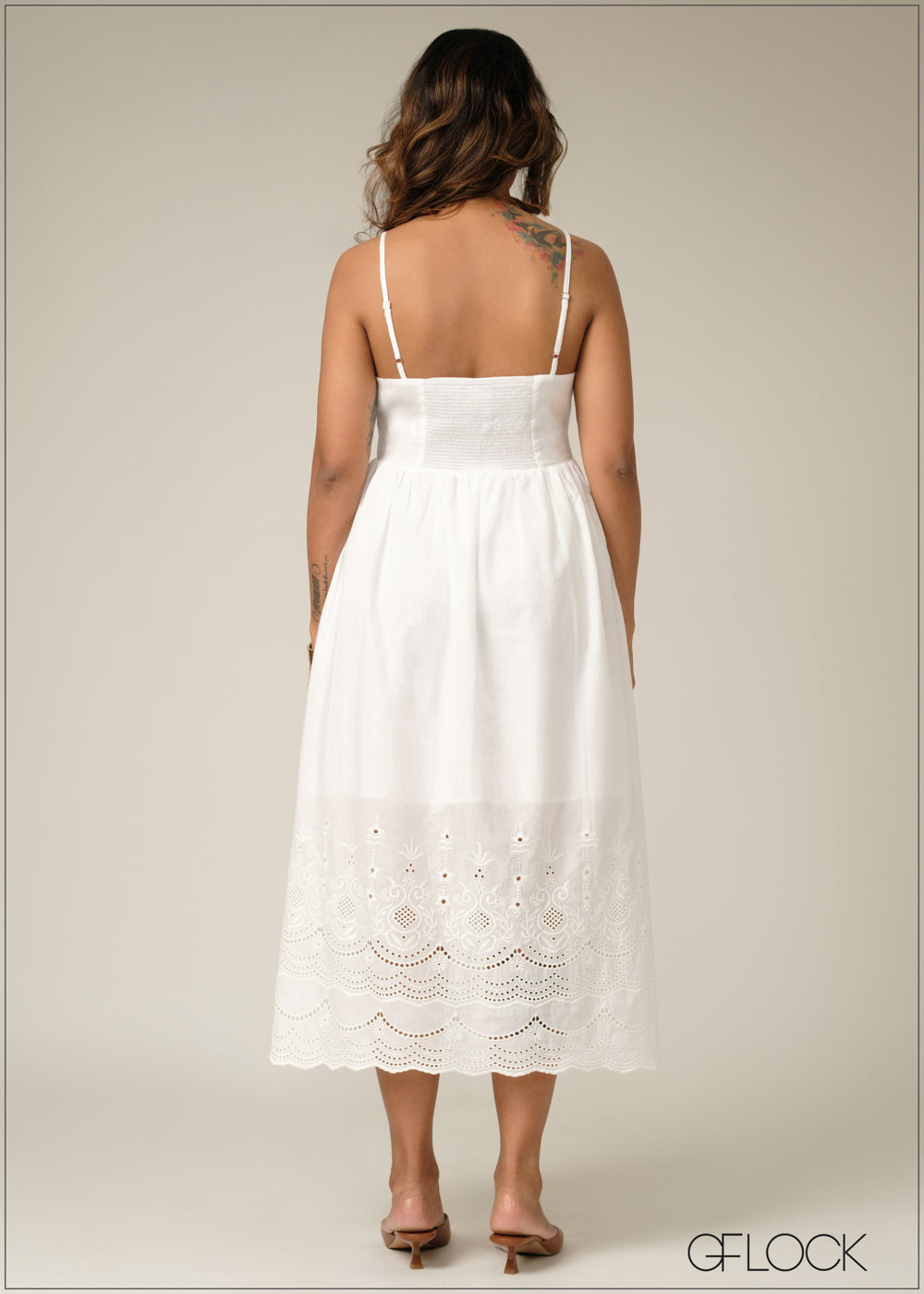 Ladies Cotton Woven Dress - 280925