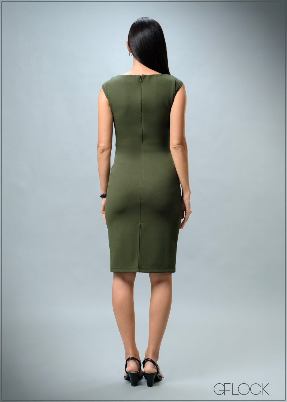 Pencil Midi Dress - 010825