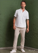 Full Placket Short Sleeve Polo - 281225M