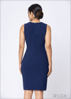 Sleeveless Basic Dress - 140623