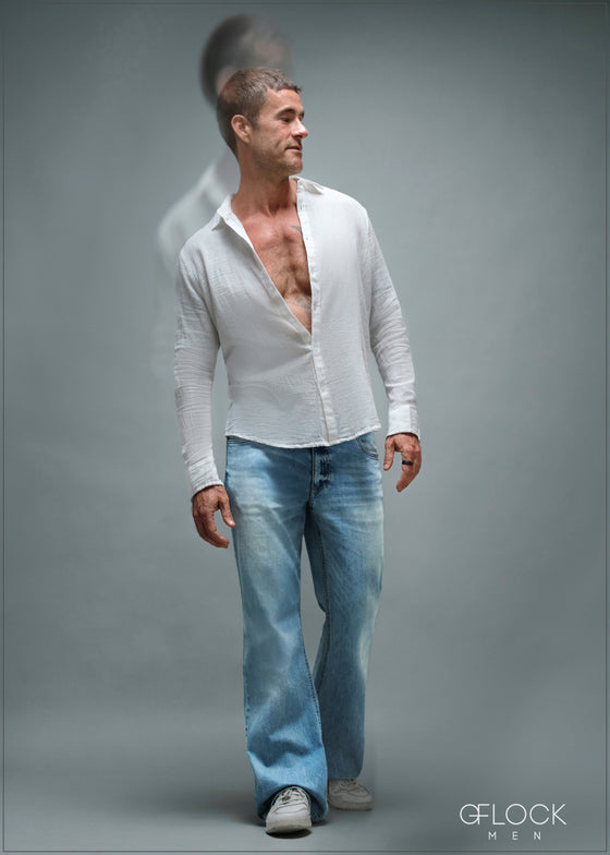 Men's Bootcut Jean - Short Length - 010925