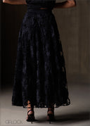 High Waist Maxi Skirt - 191225