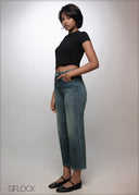 Crop Straight Jean - Long Length - 141026