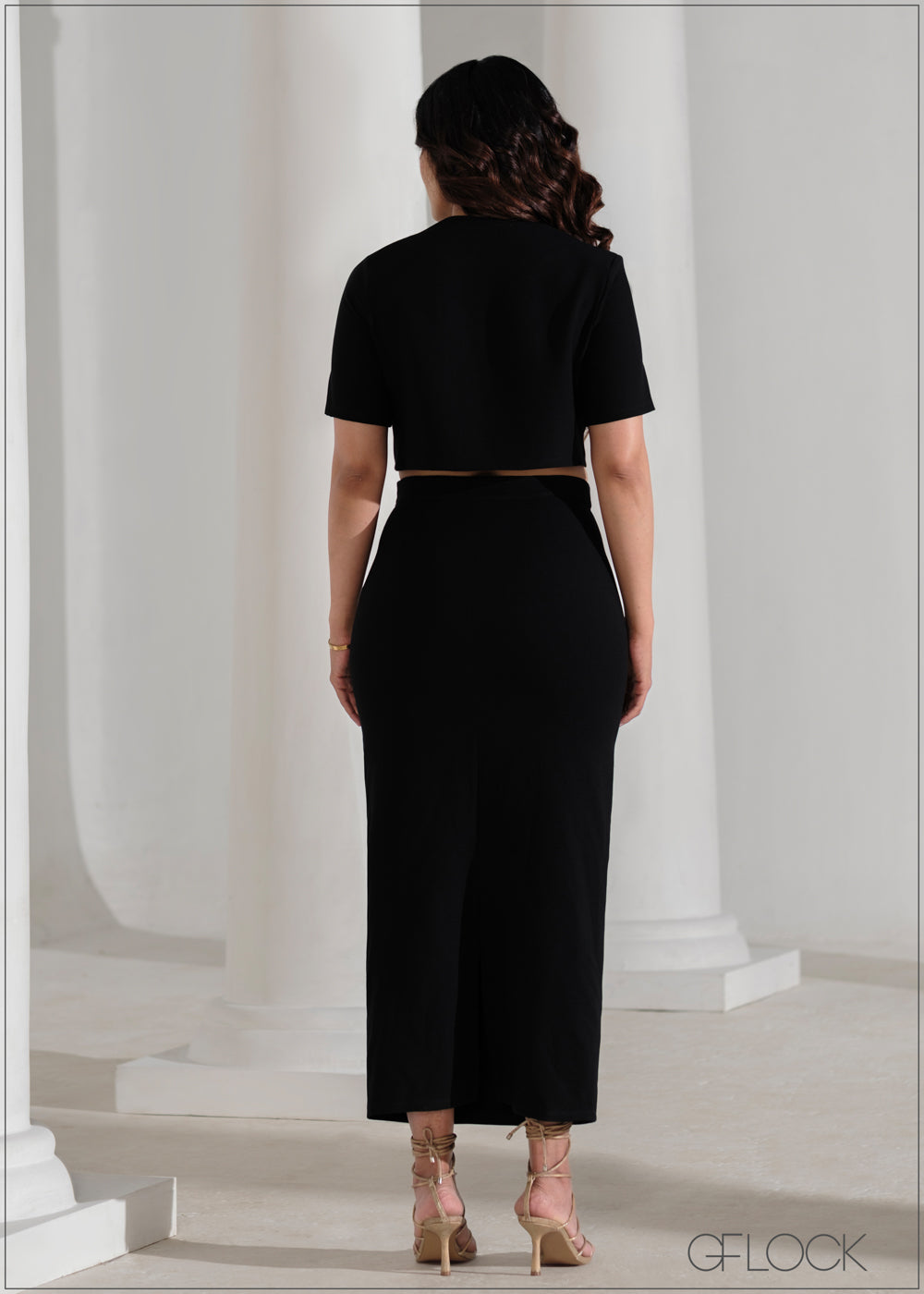 Long Pencil Skirt - 090625