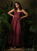 Strappy Cutlawn Dress - 190326