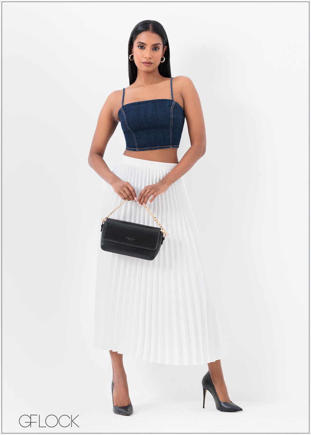 Denim Top - 250625