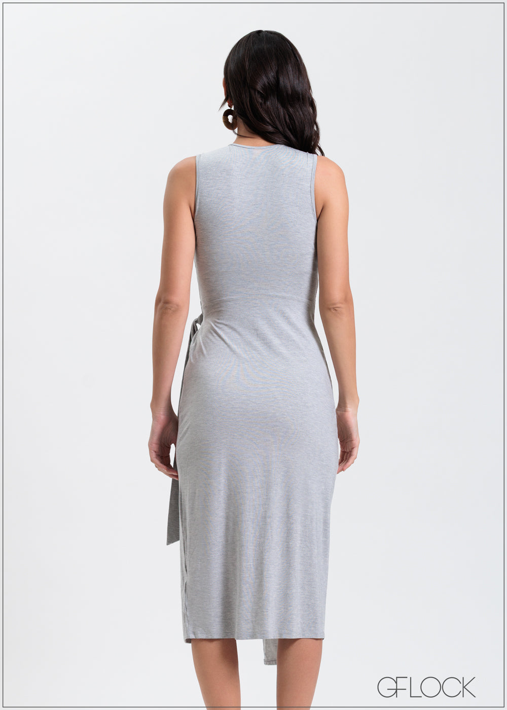 Sleeveless Wrap Dress - 310325