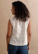 Linen Sleeveless Top - 170526