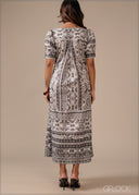Printed Dress - 290726