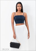 Denim Top - 250625